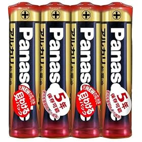 Panasonic �A���J�����d�r�P�l4�{�V�������N�p�b�N LR03XJ/4SE