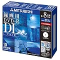 �O�H���w���f�B�A Verbatim DVD-R DL 2�w�� 1��^��p 215�� 2-8�{�� 5mm�P�[�X 10���p�b�N ���C�h����Ή� �z���C�g���[�x�� VHR21HDSP10