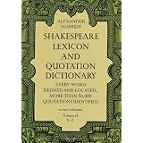 Shakespeare Lexicon and Quotation Dictionary, Vol.IIAlexander Schmidt�ɂ��