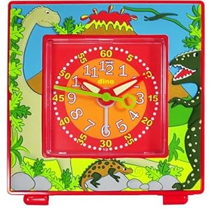  【 ベビーウォッチ / babywatch 】◆ ZIP アラームクロック / 恐竜 dino [正規輸入品］ ( 子供用 目覚し時計 置き時計 フランス 学習時計 Baby Watch Paris ）