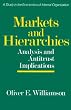 MARKETS AND HIERARCHIES