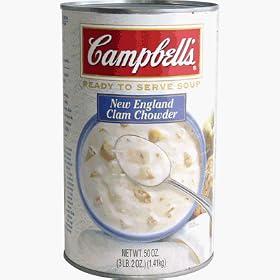 �L�����x���F�j���[�C���O�����h�N�����`���E�_�[�@ Campbell's Ready to Serve New England Clam Chowder