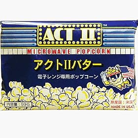�A�N�gII:�|�b�v�R�[��(�d�q�����W�d�l�A�o�^�[�j�@������i28�p�b�N�j Case of Act II Microwave Popcorn - Butter - 28 bags
