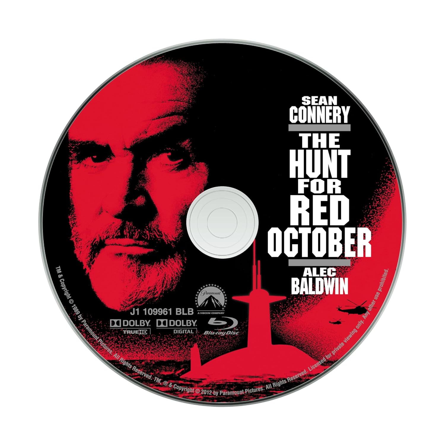 DigiPack The Hunt for Red October Bluray Digipack [Japan] HiDef