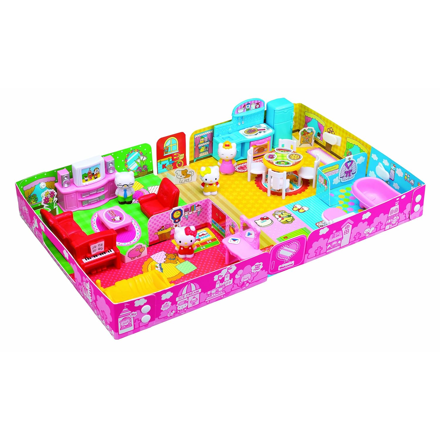 ハローキティのおうち Hello Kitty的房子传播的