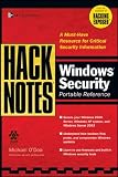 HackNotes(tm) Windows Security Portable Reference