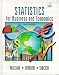 Statistics for Business and Economics (8th Edition)