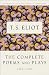Complete Poems and Plays,: 1909-1950 by T. S. Eliot