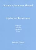 Algebra and Trigonometry: Students Solution Manual