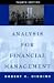 Robert C. Higgins: Analysis for Financial Management (Irwin Series in Finance)
