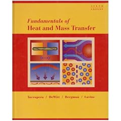 Fundamentals of Heat and Mass Transfer 6th Edition with IHT/FEHT 3.0 CD with User Guide Set