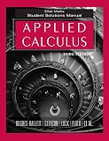 Applied Calculus, Student Solutions Manual