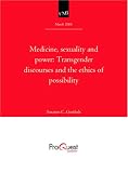 cover of Medicine, sexuality and power: Transgender discourses and the ethics of possibility