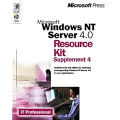 Microsoft Windows NT 4.0 Server Resource Kit. Supplement 4. CD- ROM für Windows NT 4.0