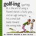 Golfing (Pocket Dictionary) by Henry Beard