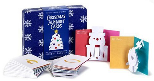 Christmas Alphabet Cards: Collectible Tin Set