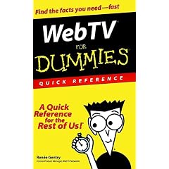 WebTV for Dummies Quick Reference