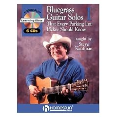 Bluegrass Guitar Solos That Every Parking Lot Picker Should Know (Series 1) 6 CD (Homespun Learning Discs)