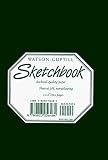 Sketchbook-Hunter Green Blank Book-4x6