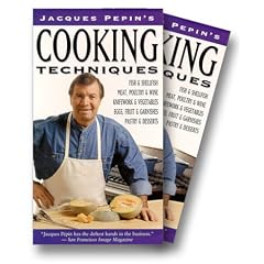 Jacques Pepins Cooking Techniques [VHS]
