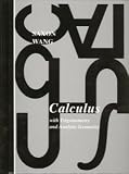 Calculus With Trigonometry and Analytic Geometry