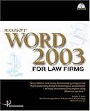 Word 2003 for Law Firms