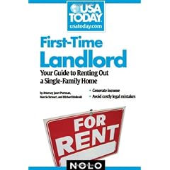 First-Time Landlord: Renting out a Single-Family Home (USA Today/Nolo Series)