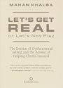 Let's Get Real or Let's Not Play (audio CD)