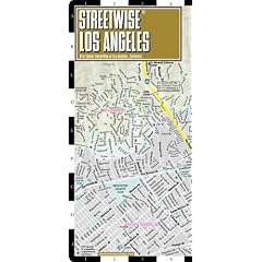 Streetwise Los Angeles Map - Laminated City Center Street Map of Los Angeles, California - Folding pocket size travel map with full metro & freeway system