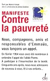 Manifeste contre la pauvreté de Martin Hirsch (Editions Oh ! éditions)