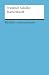Friedrich Schiller: Maria Stuart. Lektüreschlüssel