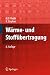 Wärme- und Stoffübertragung