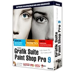 Franzis Grafik Suite Paint Shop Pro 9. 2 CD-ROMs ab Windows 98 SE/ME/XP.
