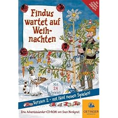 Findus wartet auf Weihnachten