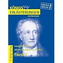 Königs Erläuterungen und Materialien, Bd.43, Faust (Broschiert)