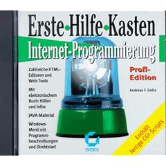 CD-ROM (12 cm), Erste-Hilfe-Kasten Internet-Programmierung, 1 CD-ROM in Jewelbox (CD-ROM)