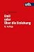 Emile oder Über die Erziehung.
