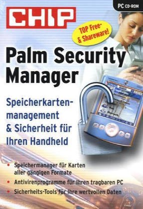 Projektoren: Palm Security Manager, CD-ROM Speicherkartenmanagement & Sicherheit f�r Ihren Handheld. F�r Windows 9x/ME/NT/2000/XP