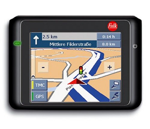 Festnetztelefone: Falk N200 West/Ost Europa PNA Navigationssystem 2GB intern und 1GB SD Karte