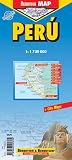 Peru Laminated Map