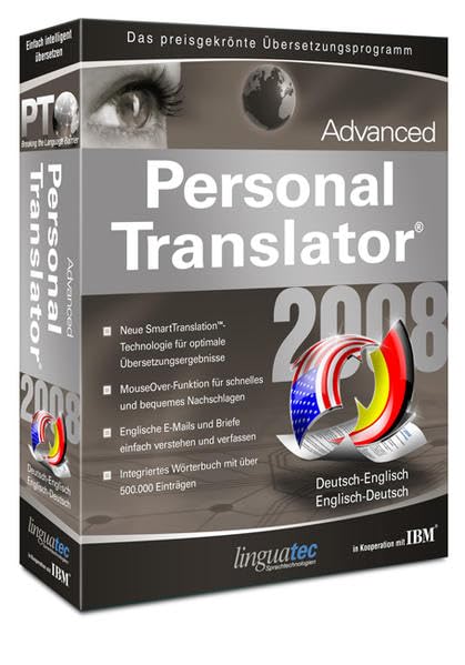 Projektoren: Personal Translator 2008 Advanced Deutsch - Englisch