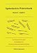 Speisekarten-Wörterbuch Deutsch-Englisch