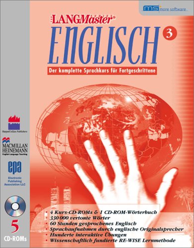 Screenshot von LANGmaster English, CD-ROMs, Tl.3 : Der komplette Sprachkurs für Fortgeschrittene, 5 CD-ROMs