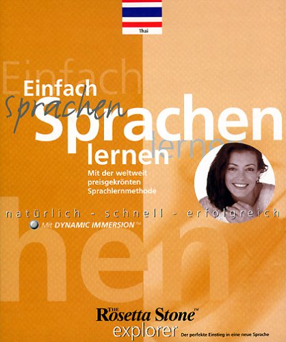 Screenshot von The Rosetta Stone Explorer, CD-ROMs : Thai, CD-ROM Einfach Sprachen lernen. Für Windows 95/98/Me/NT 4.0/2000/XP bzw. MacOS 8.1 oder höher. Der perfekte ... in eine neue Sprache. Mit Dynamic Immersion