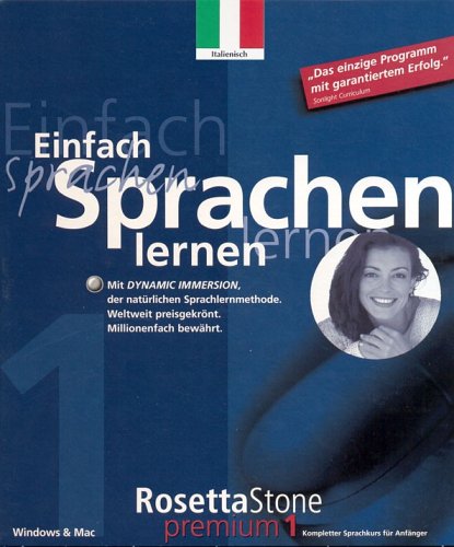 Screenshot von The Rosetta Stone Premium 1, CD-ROMs : Italienisch, CD-ROM Kompletter Sprachkurs für Anfänger. Für alle Altersstufen