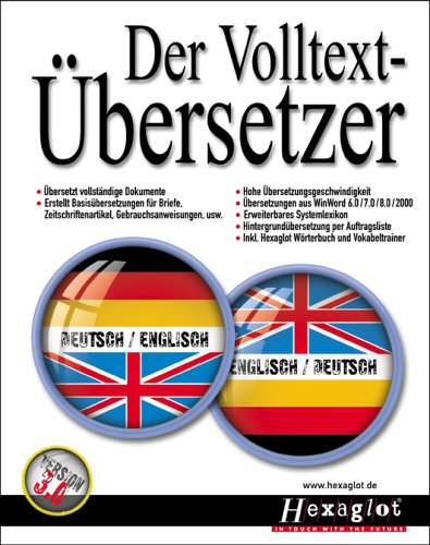 Heimkinosysteme: Hexaglot Volltext�bersetzer Englisch 3.0 CD-ROM