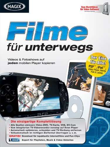 MP3 Player: MAGIX Filme f�r unterwegs