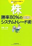 株 勝率80%の逆張りシステムトレード術