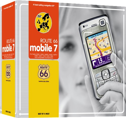 Speicherkarten: Route66 Mobile 7 Symbian S60 Europa, KFZ-Kit, 512 MB RS-MMC