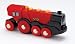BRIO 33223 Wooden Railway System: Mighty Red Action Loco